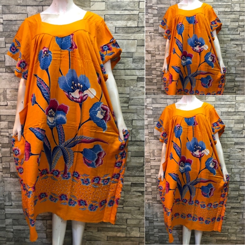 LD 150 BIG SIZE HENGKY SIKAK | DASTER HENGKY JUMBO | DASTER BATIK SUPER JUMBO | DASTER HENGKY SIKAK-Kuning