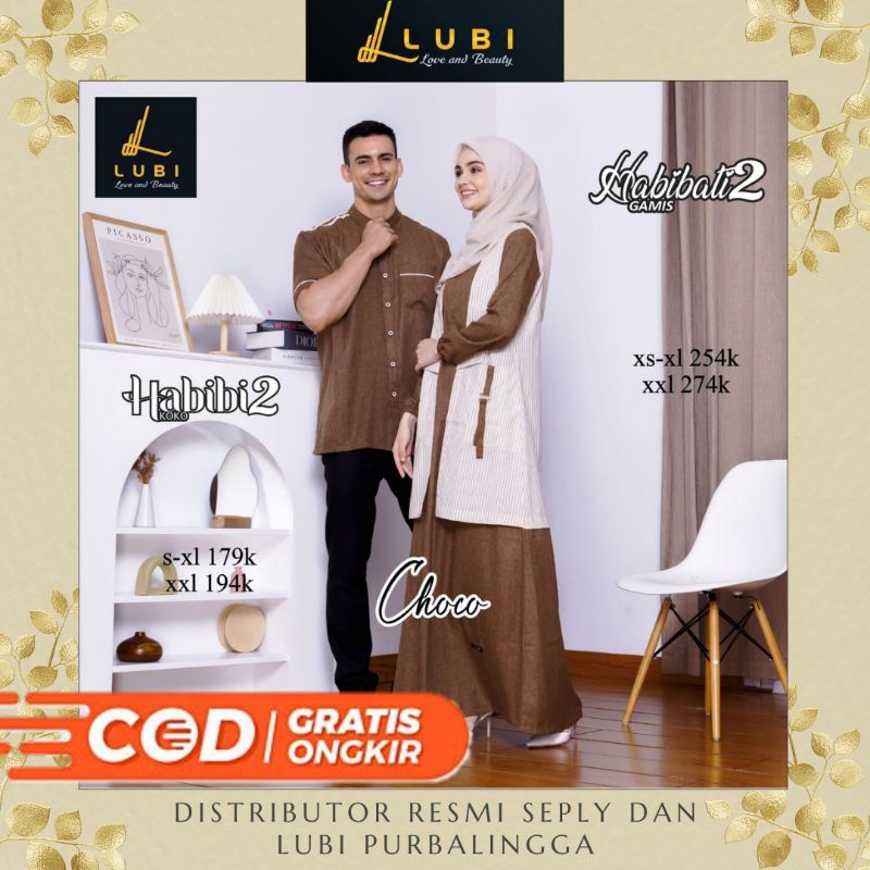 COUPLE HABIBI DAN HABIBATI2 CHOCO TERBARU DARI LUBI / SEPLY LUBI PURBALINGGA DISKON, GRATIS ONGKIR, 