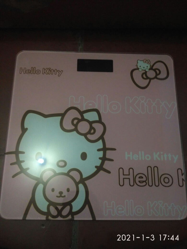 Timbangan Badan Mini Digital Scale Kartun Anak 180kg Portable Kecil