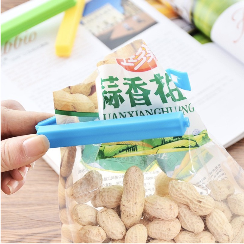 Jepitan Makanan -- AC 122 --  Penjepit Plastik Snack Segel Jepitan Jepit Penutup bungkus snack Food Mini Sealer - Untuk Bungkus Makanan ringan snak kerupuk Camilan jajanan agar awet dan tidak melempem basi