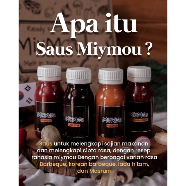 

saus steak saus daging sapi ayam SAUS MiyMou saos steak saus sapi marinasi saus steak ayam