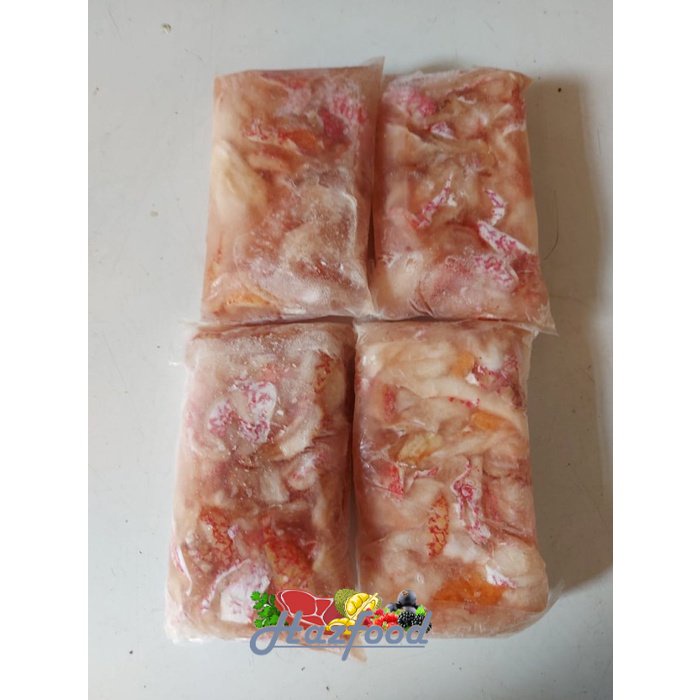 

Tetelan Ikan Kakap Merah 500 Gram