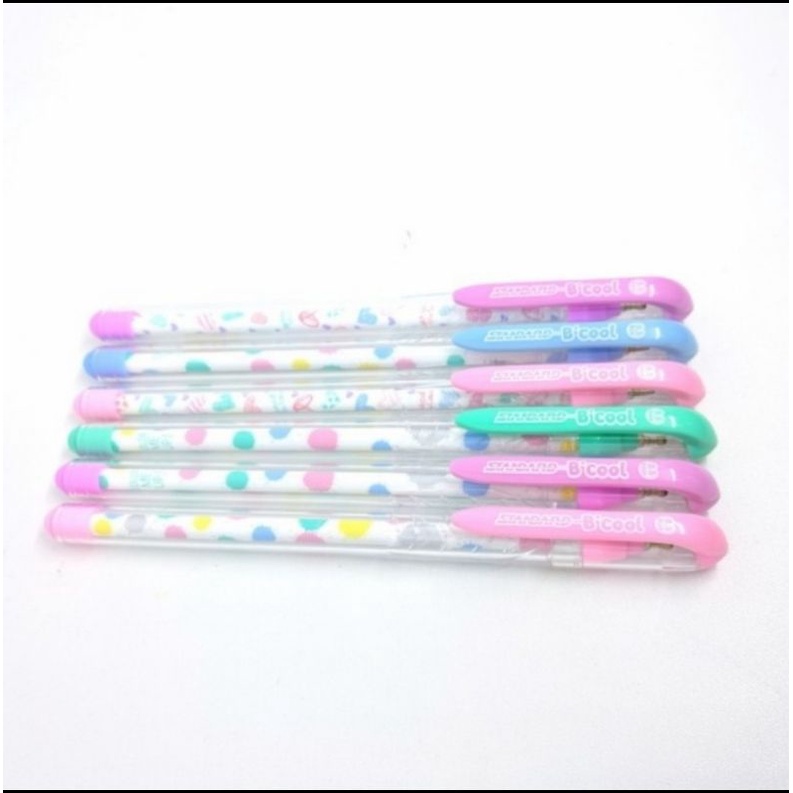 

STANDARD PEN BCOOL-BLACK ISI 6PCS