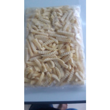 

french fries crinkle