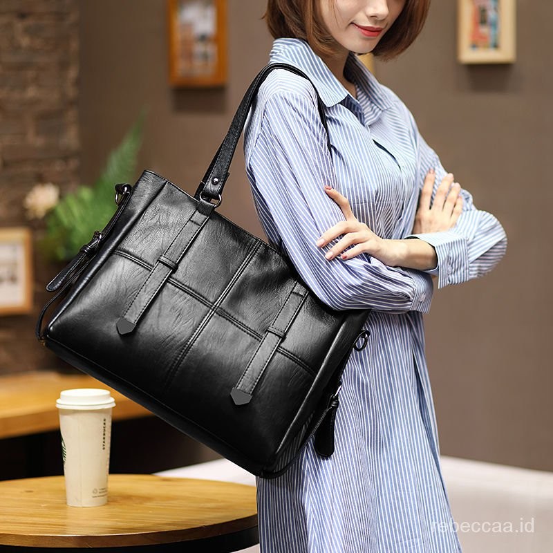 Tas wanita Shoulder Bag 2 Lidah