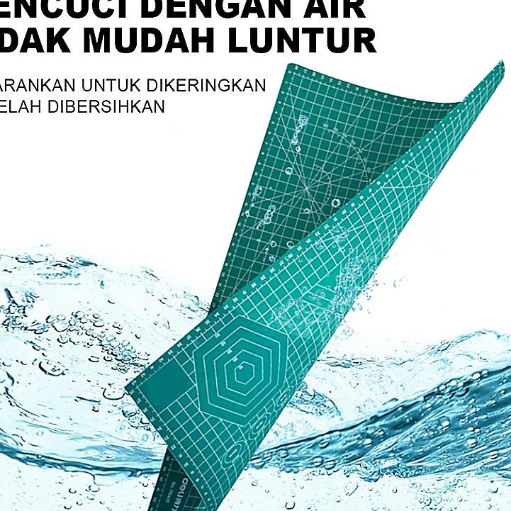 

Wow Murah Meriah.. Alas Potong Ukuran A3 /A4 /A5 PVC Cutting Mat Cutting Pad Board Alat DIY Double Size