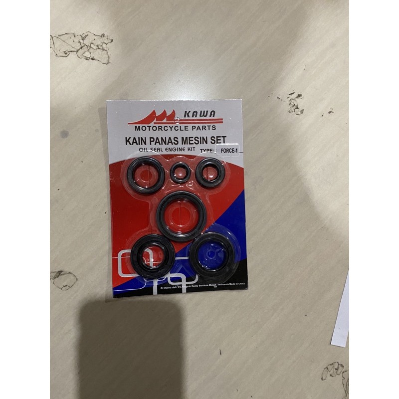 Seal Kit/Oil Sil Set Mesin Engine Force 1,FIZR,Alfa