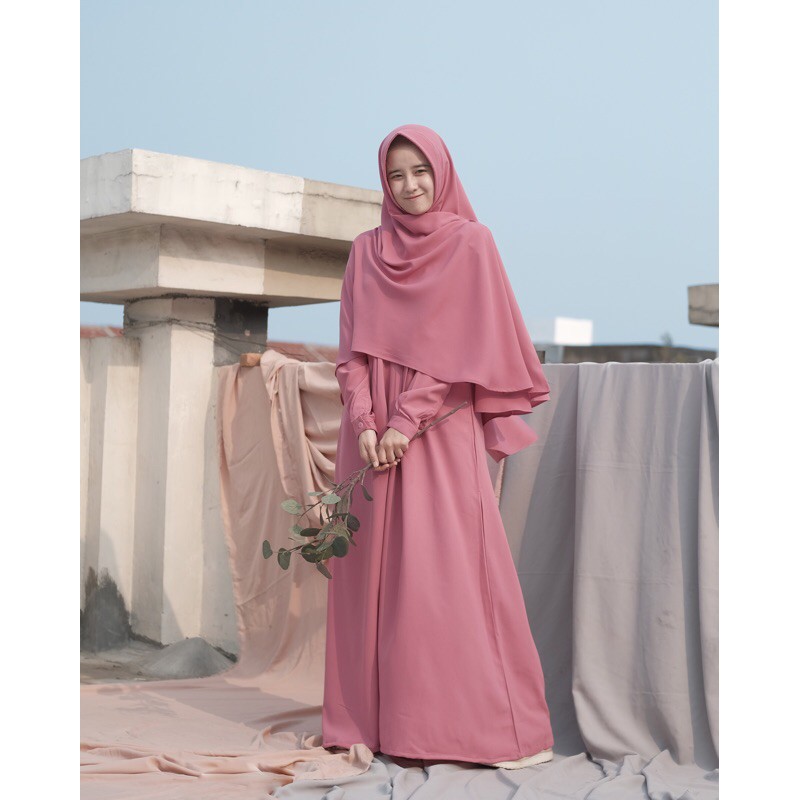 GAMIS AYUMI SIZE L dan XL  (HANYA GAMIS) by Hijab Alila