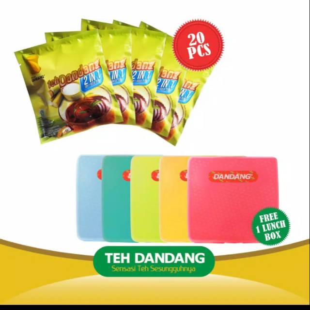 

Teh Dandang Celup + gula FREE lunch Box