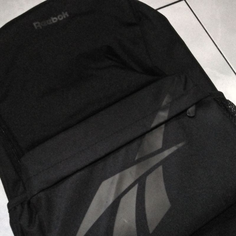 REEBOK BACKPACK / Tas Punggung Reebok Hitam Original