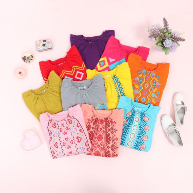 dress blooms ethic, gamis remaja, dress remaja gamis termurah gamis lebaran 2022