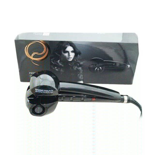 Babyliss Pro Miracurl Perfect Curl Black Catok Curly Keriting Otomatis Automatic