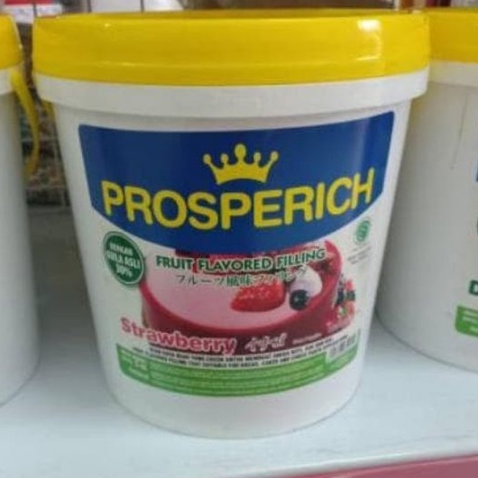

PROSPERICH FILLING STRAWBERRY KEMASAN 1KG
