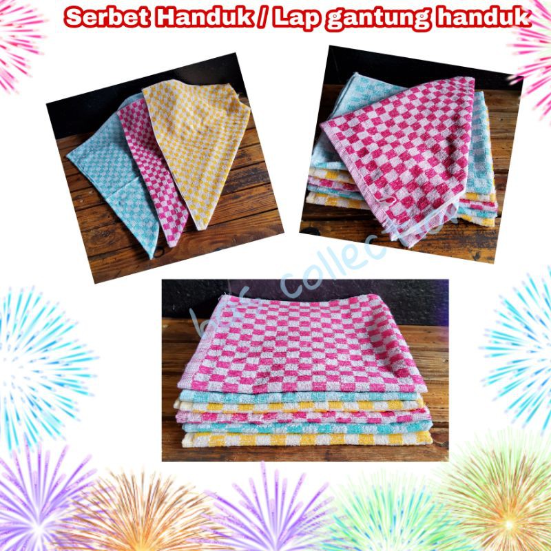 Lap Handuk warna uk 50x50 (AN)