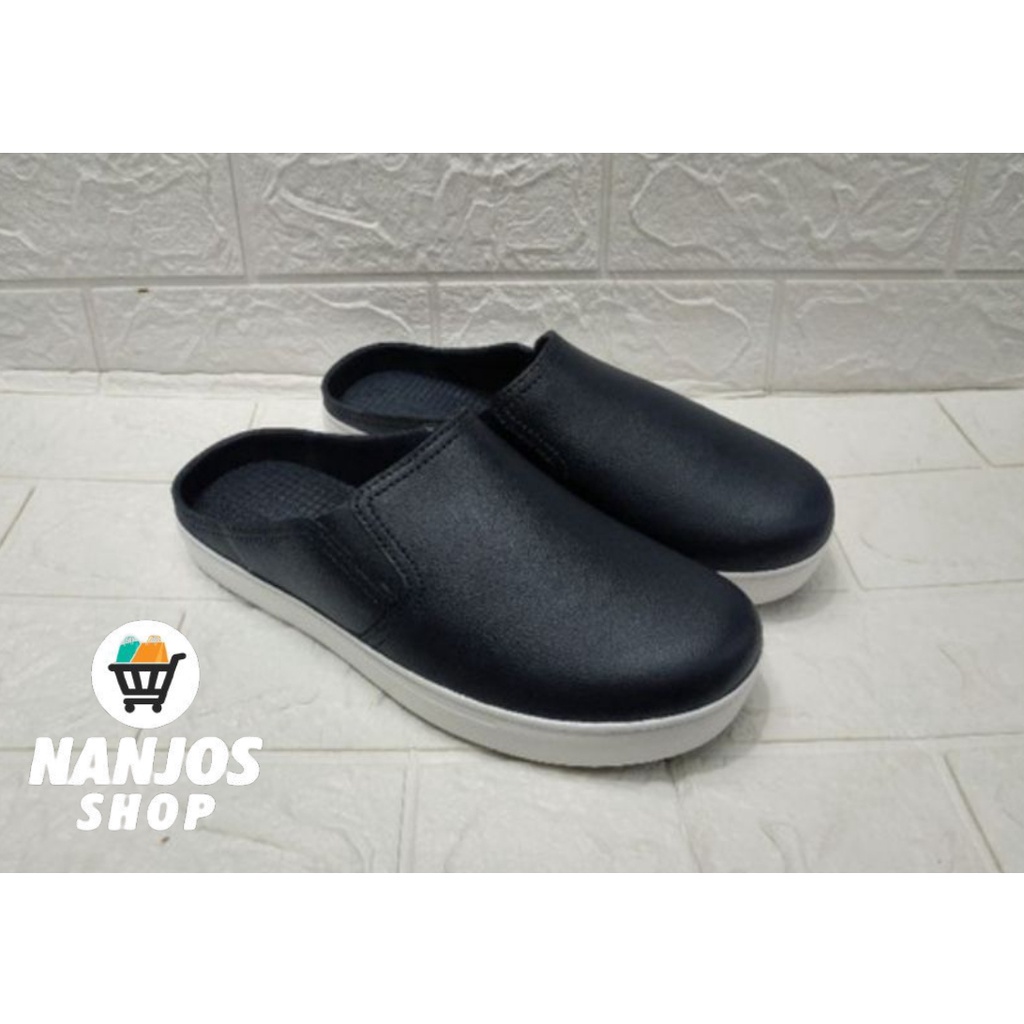 Sendal Sandal Sepatu Selop Semi Sepatu Santai Karet Anti Air Unisex Pria Wanita Yumeida GT 9118