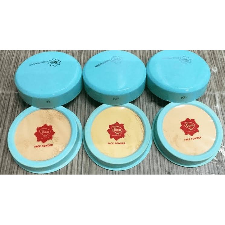 Viva Face Powder Bedak Tabur Dus Hijau 25gr