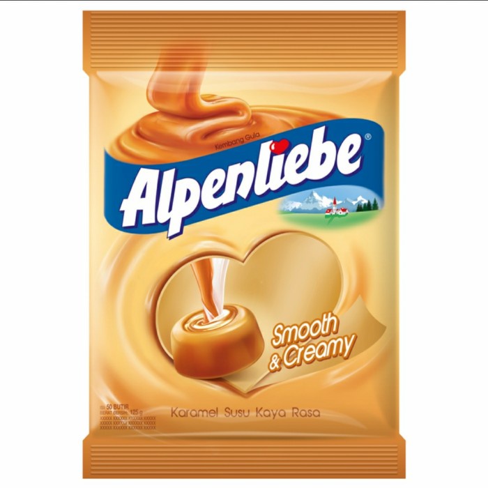 

Bf301Gf Alpenliebe Permen Karamel Smooth & Creamy 125Gr Gdfd601A