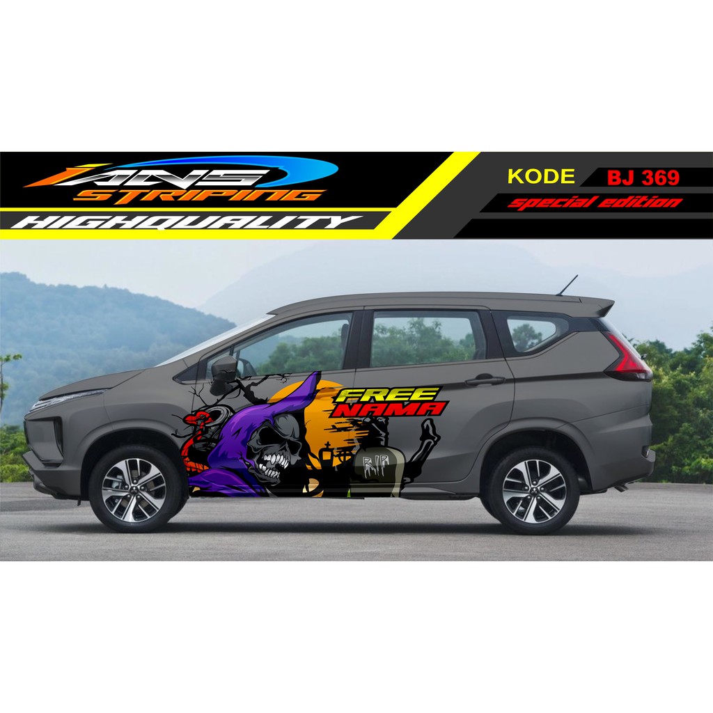 STICKER MOBIL XPANDER , INNOVA / DECAL STICKER MOBIL, INNOVA, RUSH, TERIOS / STICKER VARIASI MOBIL