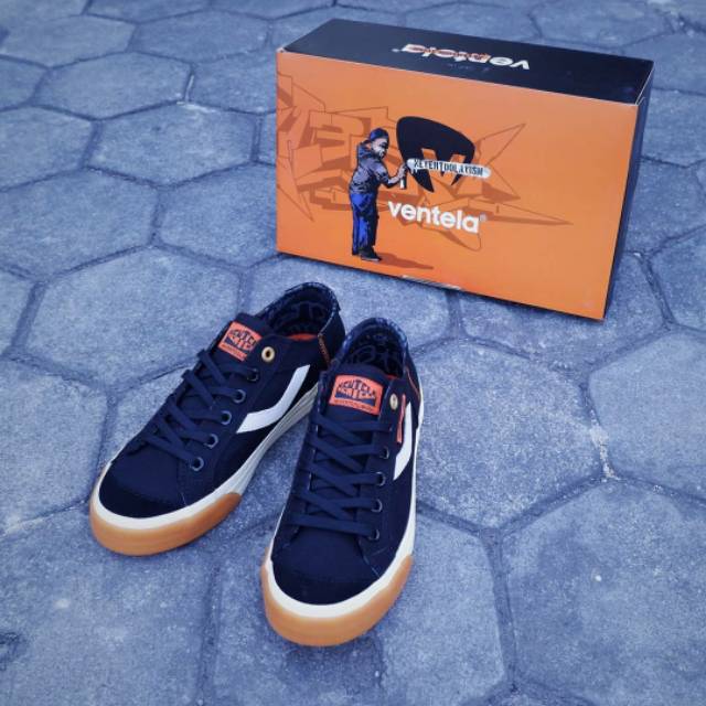 Ventela X Nevertoolavish Hard13 Noir Low