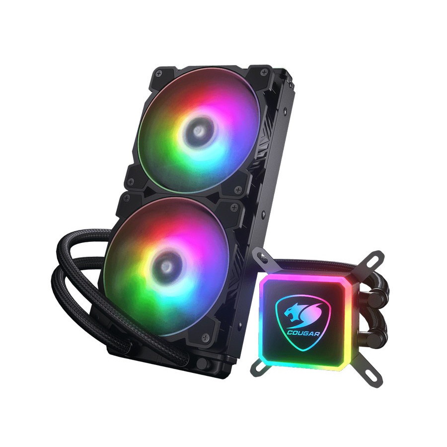 KIPAS HEATSINK FAN PROCESSOR COUGAR AQUA 280 ARGB LIQUID WATER COOLING