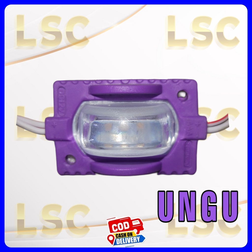 Lampu led Injection 1 mata terang terbaru lampu kolong mobil truk bis dan neon box