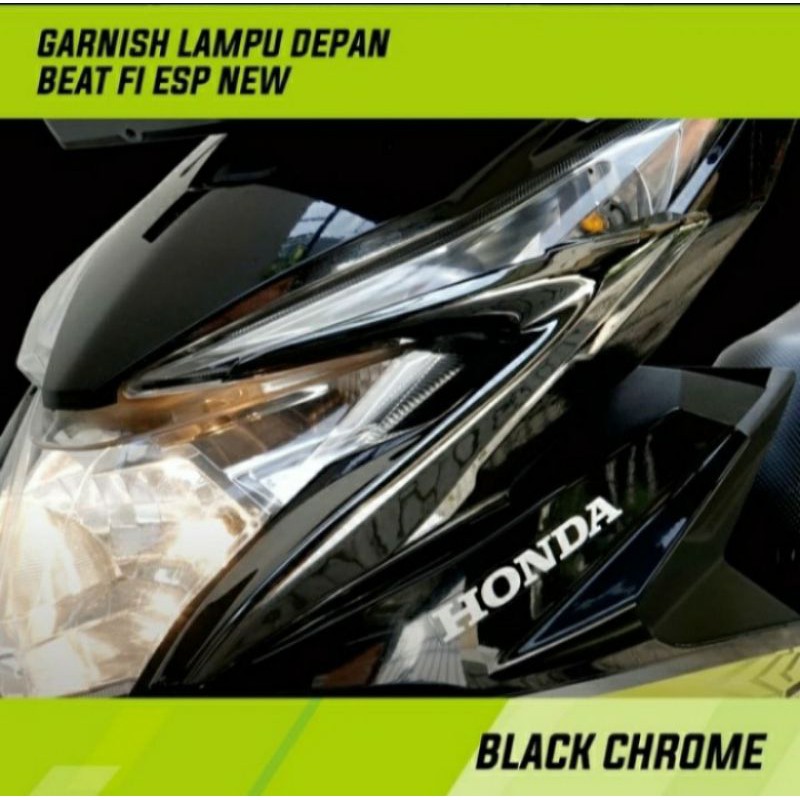 Garnish lampu depan Beat FI ESP New TGP