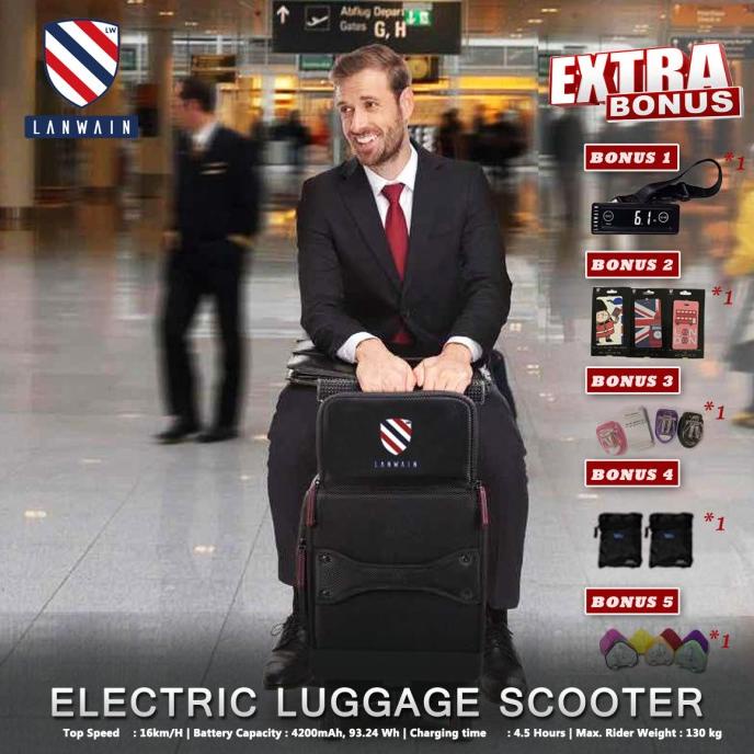 LANWAIN Agent H - Koper Skuter Untuk di Bandara