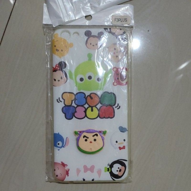 jelycase jely case casing karakter oppo f3 plus f3+ tsum tsum