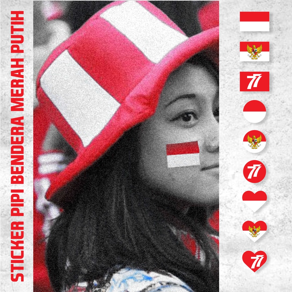 

Stiker Pipi Asesoris Kemerdekaan RI Murah