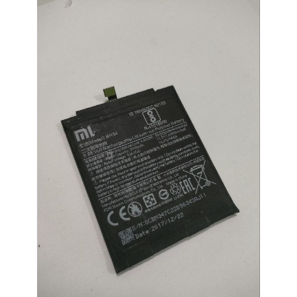 BATERAI XIAOMI REDMI 5A ORIGINAL COPOTAN