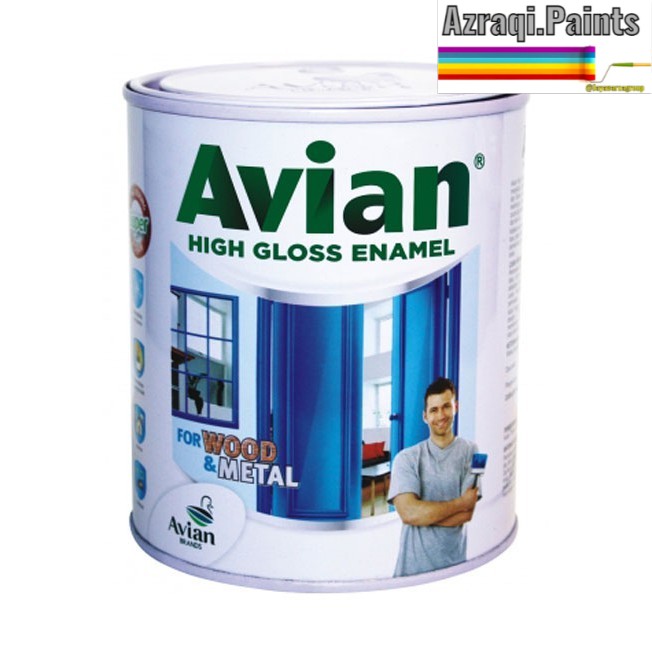 

Cat Minyak AVIAN SYNTHETIC Untuk Kayu dan Besi (2.5 liter)