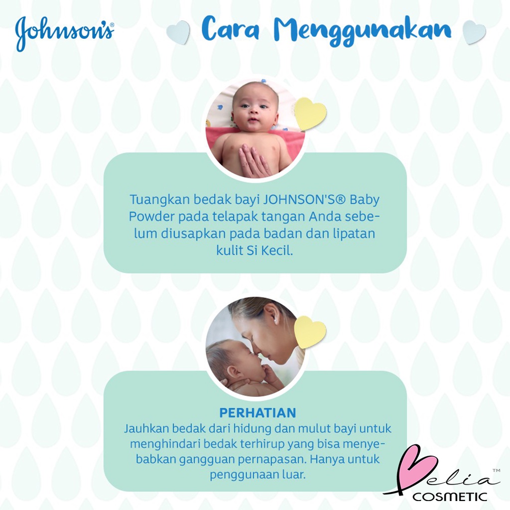 ❤ BELIA ❤ JOHNSON'S BABY Powder | Bedak Bayi | BPOM