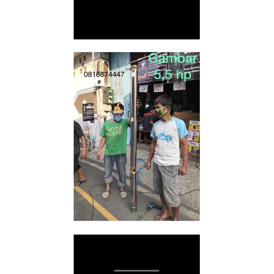 Pompa air 2016 5,5 hp Submersible Pomp submersible pompa Satelit pompa Artetis pompa dorong pompa su