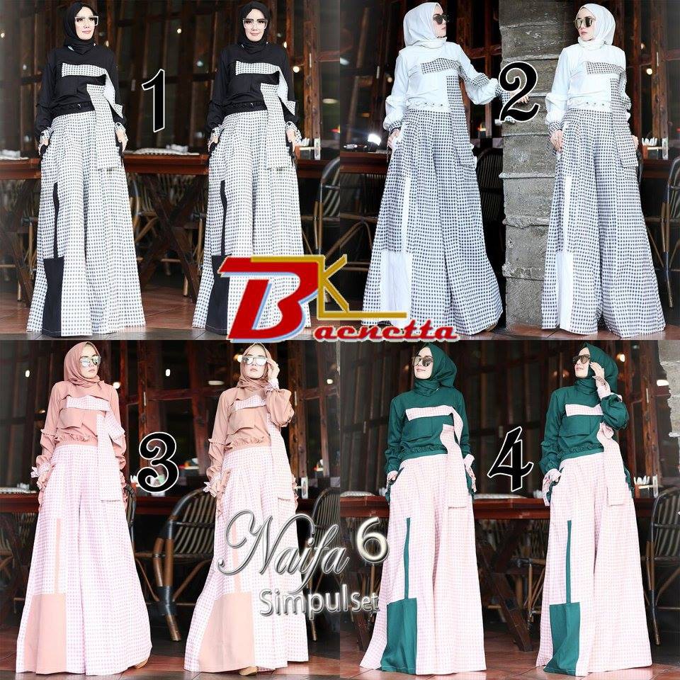 SETELAN MUSLIM Naifa simpul set Kullot vol 6 by Baenetta