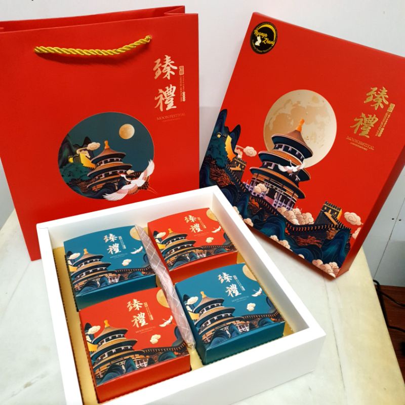 

hampers kue bulan mooncake moon cake enak legit khas pekan baru pekanbaru riau