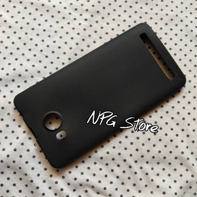 Soft Case LENOVO A7700 A7700 PLUS - Softcase Blackmatte LENOVO A7700 A7700 PLUS Slim Black Matte