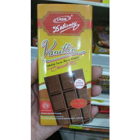 

HALAL BPOM RI LAGIE DELICACY VANILLA KEMASAN 120GRAM