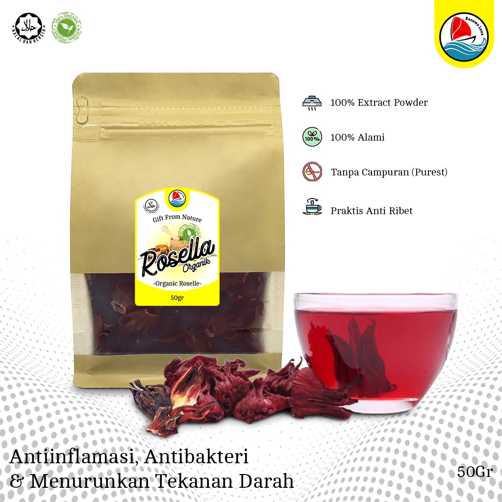 

BANAWA LOKA Bunga Rosella (Roselle) 50g