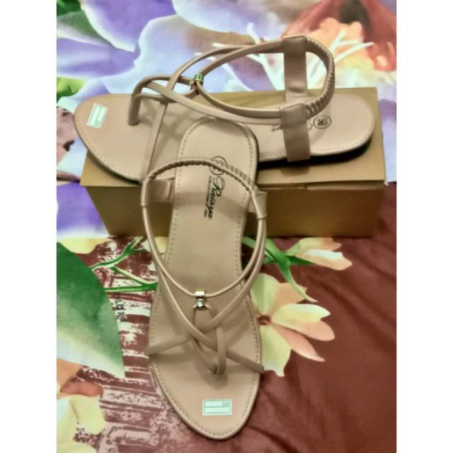 Sandal Teplek Wanita Tali Depan Silang 02