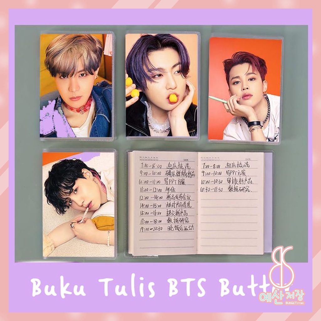 [BS] BISA COD Buku Tulis Memo Note Book BTS Butter KPOP - KP898