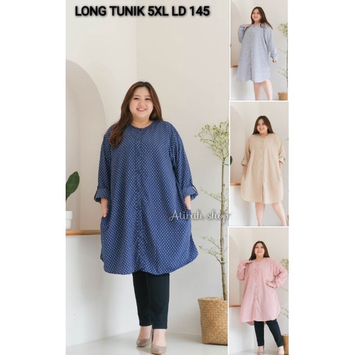 COD long tunik super jumbo 5L