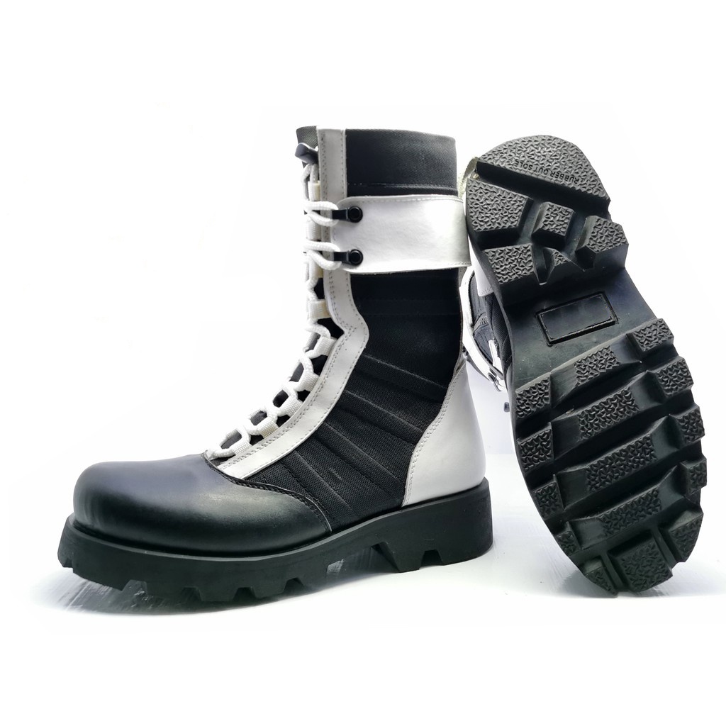 PDL Ninja TITAN Provost Safety Boots Kulit pdl jatah polri terbaru