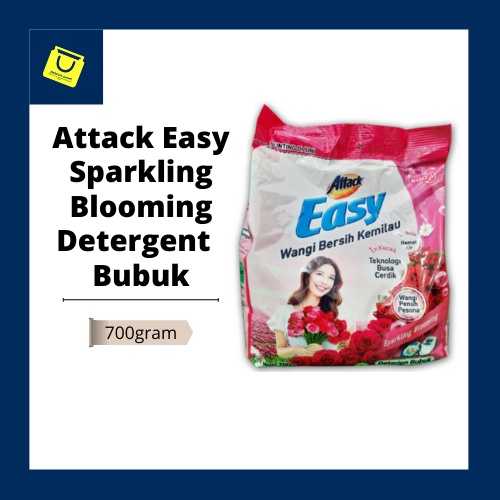 Attack Easy Powder Sparkling Blooming / Deterjen Bubuk / Deterjen Attack / 700gr / Kao