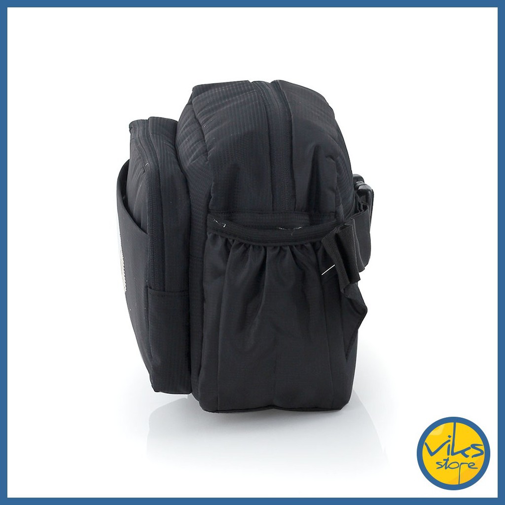 Tas Selempang Pria Cowok B Bag Original Slingbag Tas Bahu Multifungsi Simple Hitam
