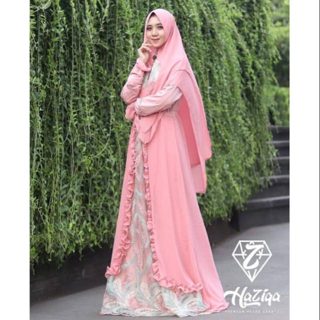 Haziqa brukat premium