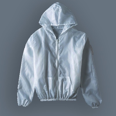 Jaket Anti UV Jaket Hoodie Wanita Pelindung Anti Sinar Matahari / Anti Angin-Abu-XL