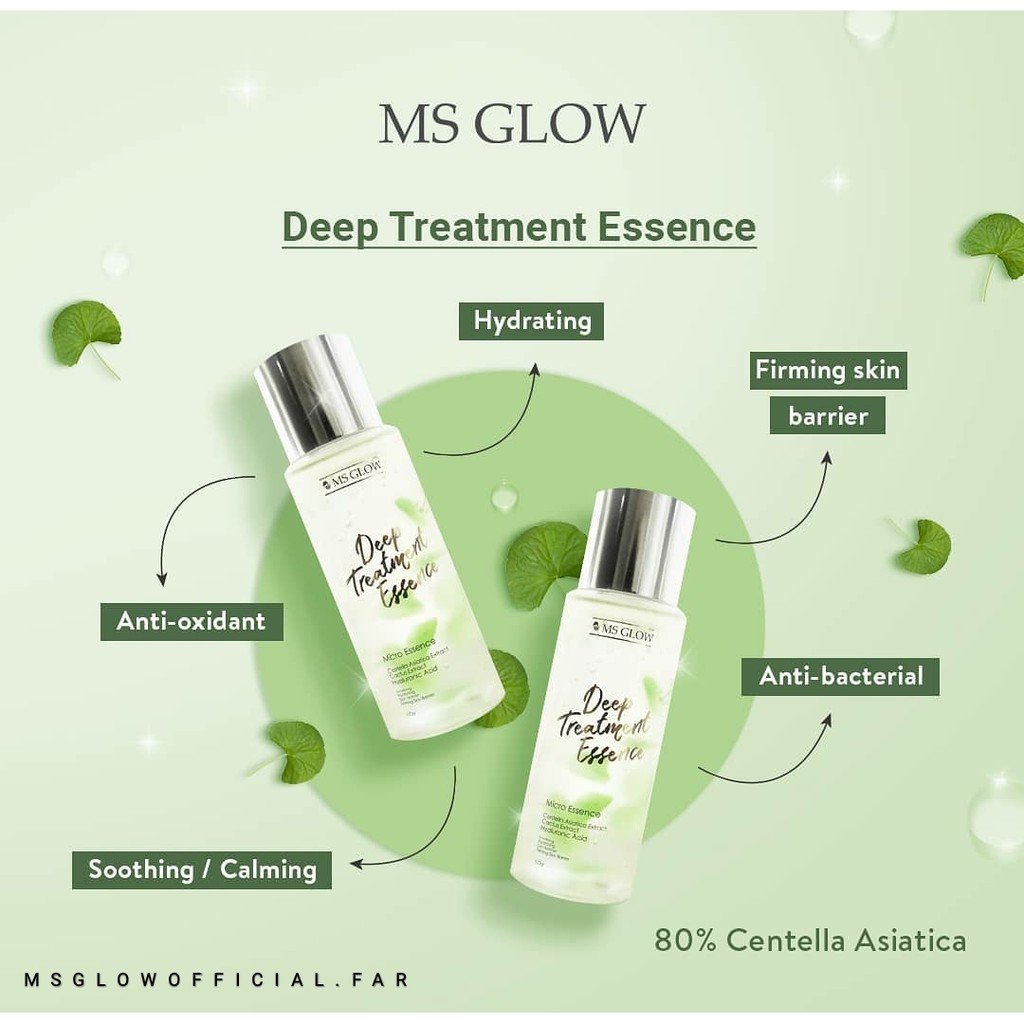 DEEP TREATMENT ESSENCE / DEEP TREATMENT ESSENCE MS GLOW /MS GLOW ORIGINAL / ESSENCE /ESSENCE MS GLOW