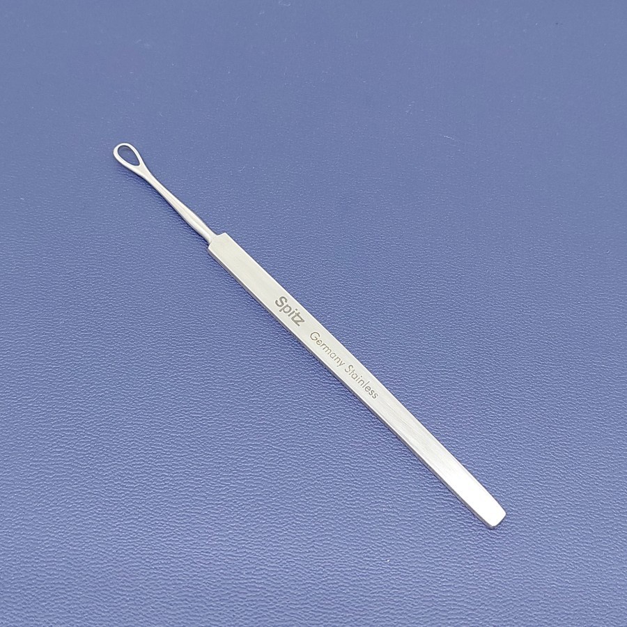 Alat Medis Alkes Langenbeck Ear Curette Blunt Sligh Curved 13 cm|Spitz|Premium Finishing