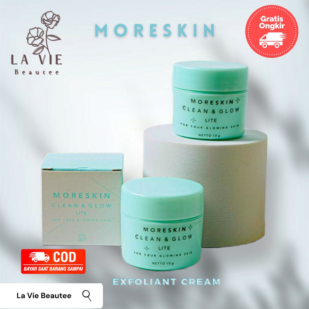 moreskin clean and glow/clean & glow/moreskin cream/clean and glow lite/cream terbaru nasa/lite