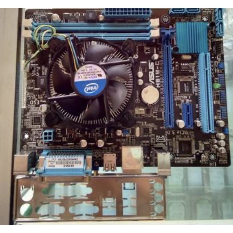 MOTHERBOARD ASUS H61 SOKET 1155 DDR3 LIKE NEW